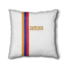 Подушка 3D с принтом Armenia 2 в городе Новоалтайск, наволочка – 100% полиэстер, наполнитель – холлофайбер (легкий наполнитель, не вызывает аллергию). | состоит из подушки и наволочки. Наволочка на молнии, легко снимается для стирки | armenia | армения