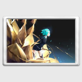 Магнит 45*70 с принтом Land of the Lustrous в городе Новоалтайск, Пластик | Размер: 78*52 мм; Размер печати: 70*45 | anime | diamond | houseki no kuni | land of the lustrous | phosphophyllite | аниме | страна самоцветов