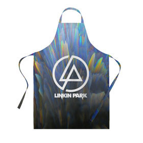 Фартук 3D с принтом linkin park в городе Новоалтайск, 100% полиэстер | общий размер — 65 х 85 см, ширина нагрудника — 26 см, горловина — 53 см, длина завязок — 54 см, общий обхват в поясе — 173 см. Принт на завязках и на горловине наносится с двух сторон, на основной части фартука — только с внешней стороны | linkin park | logo | music | pop | rock | usa | альтернатива | америка | металл | музыка | музыкальный | поп | рок | честер беннингтон