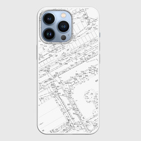 Чехол для iPhone 13 Pro с принтом Топография_01 в городе Новоалтайск,  |  | survey | геодезист | геодезия | топография
