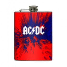 Фляга с принтом AC/DC в городе Новоалтайск, металлический корпус | емкость 0,22 л, размер 125 х 94 мм. Виниловая наклейка запечатывается полностью | Тематика изображения на принте: ac dc | atco | atlantic | columbia | east west | elektra | emi | epic | ангус янг | крис слэйд | музыка | стиви янг | эксл роуз