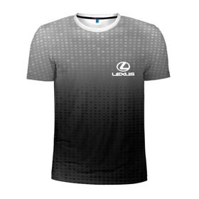 Мужская футболка 3D спортивная с принтом Lexus sport collection в городе Новоалтайск, 100% полиэстер с улучшенными характеристиками | приталенный силуэт, круглая горловина, широкие плечи, сужается к линии бедра | Тематика изображения на принте: auto | automobile | car | lexus | автомобиль | лексус | марка