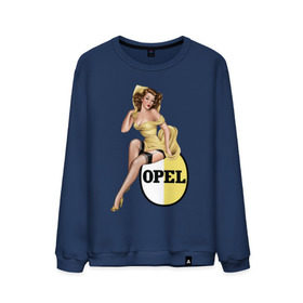Мужской свитшот хлопок с принтом Pin-Up Girls в городе Новоалтайск, 100% хлопок |  | opel | pin up girls | опель
