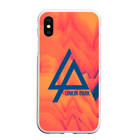 Чехол для iPhone XS Max матовый с принтом LINKIN PARK в городе Новоалтайск, Силикон | Область печати: задняя сторона чехла, без боковых панелей | linkin park | music | rock | музыка | рок | честер беннингтон