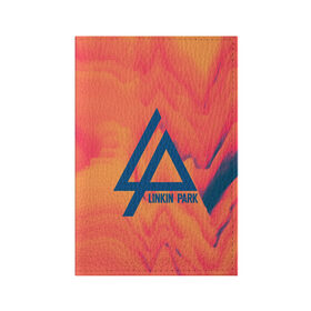 Обложка для паспорта матовая кожа с принтом LINKIN PARK в городе Новоалтайск, натуральная матовая кожа | размер 19,3 х 13,7 см; прозрачные пластиковые крепления | linkin park | music | rock | музыка | рок | честер беннингтон