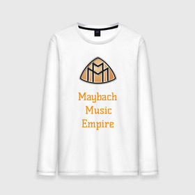 Мужской лонгслив хлопок с принтом Maybach Music в городе Новоалтайск, 100% хлопок |  | empire | maybach | music | rick | ross. | империя | майбах | музыка | надпись | рик | росс | эмблема
