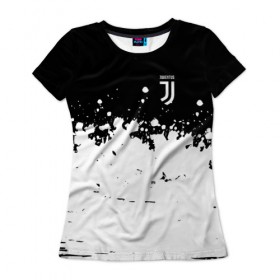 Женская футболка 3D с принтом JUVENTUS SPORT в городе Новоалтайск, 100% полиэфир ( синтетическое хлопкоподобное полотно) | прямой крой, круглый вырез горловины, длина до линии бедер | fc | football | football club | juventus | sport | спорт | спортивные | униформа | фирменые цвета | фк | футбол | футбольный клуб | ювентус