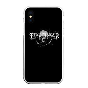 Чехол для iPhone XS Max матовый с принтом Five Finger Death Punch 3 в городе Новоалтайск, Силикон | Область печати: задняя сторона чехла, без боковых панелей | 5fdp | ffdp | five finger death punch