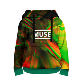 Детская толстовка 3D с принтом Muse music в городе Новоалтайск, 100% полиэстер | двухслойный капюшон со шнурком для регулировки, мягкие манжеты на рукавах и по низу толстовки, спереди карман-кенгуру с мягким внутренним слоем | logo | muse | music | pop | rock | usa | альтернатива | америка | металл | музыка | музыкальный | поп | рок