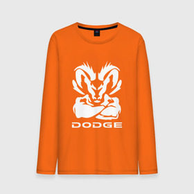 Мужской лонгслив хлопок с принтом Dodge в городе Новоалтайск, 100% хлопок |  | avenger | brisa | caliber | challenger | charger | crossover | dodge | sport | авто | автомобиль | додж | дож | дотдж | дотж | знак | лого | машина | седан | символ | спорт | тачка | хэтчбек | эмблема
