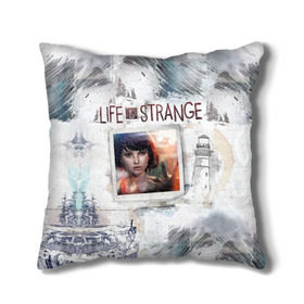 Подушка 3D с принтом Max. Life is Strange. в городе Новоалтайск, наволочка – 100% полиэстер, наполнитель – холлофайбер (легкий наполнитель, не вызывает аллергию). | состоит из подушки и наволочки. Наволочка на молнии, легко снимается для стирки | макс | странная жизнь