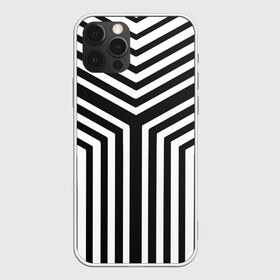 Чехол для iPhone 12 Pro Max Кибер Зебра: в городе Новоалтайск, Силикон | | black and white stripes | geometry | vest | zebra | геометрия | зебра | тельняшка | черно белая полоска