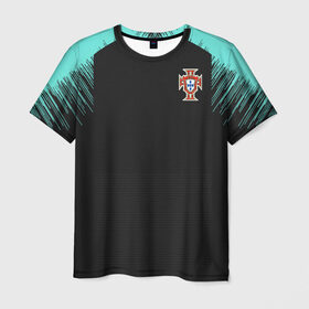 Мужская футболка 3D с принтом Portugal 2018 WC Training в городе Новоалтайск, 100% полиэфир | прямой крой, круглый вырез горловины, длина до линии бедер | confederation | cup | euro | portugal | world | европы | конфедераций | кубок | мира | португалия | чемпионат