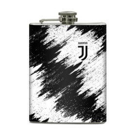 Фляга с принтом Juventus в городе Новоалтайск, металлический корпус | емкость 0,22 л, размер 125 х 94 мм. Виниловая наклейка запечатывается полностью | Тематика изображения на принте: football | juventus | soccer | италия | турин | футбольный | ювентус