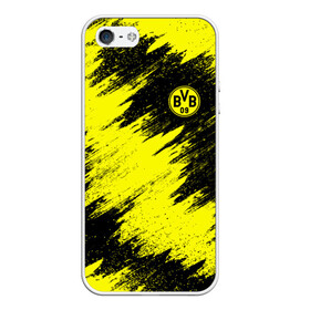 Чехол для iPhone 5/5S матовый с принтом FC Borussia Dortmund в городе Новоалтайск, Силикон | Область печати: задняя сторона чехла, без боковых панелей | боруссия | дортмунд