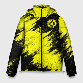 Мужская зимняя куртка 3D с принтом FC Borussia Dortmund в городе Новоалтайск, верх — 100% полиэстер; подкладка — 100% полиэстер; утеплитель — 100% полиэстер | длина ниже бедра, свободный силуэт Оверсайз. Есть воротник-стойка, отстегивающийся капюшон и ветрозащитная планка. 

Боковые карманы с листочкой на кнопках и внутренний карман на молнии. | боруссия | дортмунд