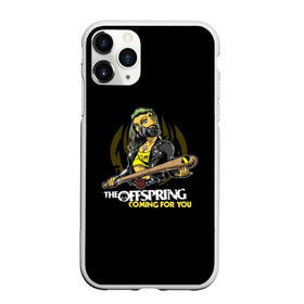 Чехол для iPhone 11 Pro матовый с принтом The Offspring coming for you в городе Новоалтайск, Силикон |  | the offspring | офспринг | оффспринг | рок