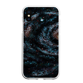 Чехол для iPhone XS Max матовый с принтом Галактика в городе Новоалтайск, Силикон | Область печати: задняя сторона чехла, без боковых панелей | abstraction | cosmos | nebula | space | star | universe | абстракция | вселенная | звезды | космос | мир | планеты