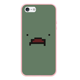 Чехол для iPhone 5/5S матовый с принтом Unturned Zombie Face в городе Новоалтайск, Силикон | Область печати: задняя сторона чехла, без боковых панелей | Тематика изображения на принте: unterned | антернед | унтурнед