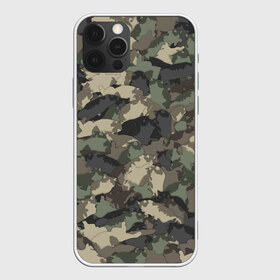 Чехол для iPhone 12 Pro Max с принтом Камуфляж с толстыми котами в городе Новоалтайск, Силикон |  | Тематика изображения на принте: жирный | кот | котики | коты | кошка | ленивый | милитари | паттерн | хаки