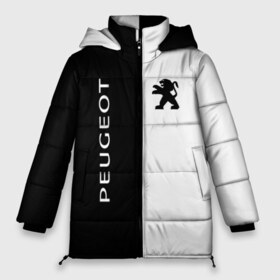 Женская зимняя куртка 3D с принтом Peugeot в городе Новоалтайск, верх — 100% полиэстер; подкладка — 100% полиэстер; утеплитель — 100% полиэстер | длина ниже бедра, силуэт Оверсайз. Есть воротник-стойка, отстегивающийся капюшон и ветрозащитная планка. 

Боковые карманы с листочкой на кнопках и внутренний карман на молнии | 206 | 207 | 208 | 307 | 308 | 407 | 408 | 907 | boxer | crossover | peugeot | sport | авто | автомобиль | знак | лого | машина | пежо | пежот | пезжо | седан | символ | спорт | тачка | хэтчбек | эмблема