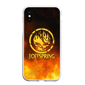 Чехол для iPhone XS Max матовый с принтом The Offspring в городе Новоалтайск, Силикон | Область печати: задняя сторона чехла, без боковых панелей | the offspring | офспринг | оффспринг | рок