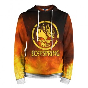 Мужская толстовка 3D с принтом The Offspring в городе Новоалтайск, 100% полиэстер | двухслойный капюшон со шнурком для регулировки, мягкие манжеты на рукавах и по низу толстовки, спереди карман-кенгуру с мягким внутренним слоем. | the offspring | офспринг | оффспринг | рок