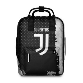 Женский рюкзак 3D с принтом JUVENTUS в городе Новоалтайск, 100% полиэстер | лямки с регулируемой длиной, сверху ручки, чтобы рюкзак нести как сумку. Основное отделение закрывается на молнию, как и внешний карман. Внутри два дополнительных кармана, один из которых закрывается на молнию. По бокам два дополнительных кармашка, куда поместится маленькая бутылочка
 | football | soccer | ювентус