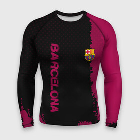 Мужской рашгард 3D с принтом Barcelona sport в городе Новоалтайск,  |  | football | soccer | барселона