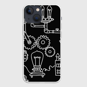 Чехол для iPhone 13 mini с принтом Стиль стимпанк в городе Новоалтайск,  |  | будущие | наука | прошлое | стимпанк | фантастика