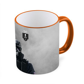 Кружка 3D с принтом rainbow six siege в городе Новоалтайск, керамика | ёмкость 330 мл | rainbow | siege | six | игры | осада | радуга | райнбоу | спецназ | стрелялки | террор | шесть