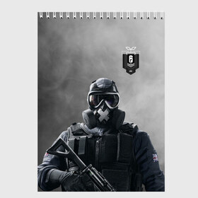 Скетчбук с принтом rainbow six siege в городе Новоалтайск, 100% бумага
 | 48 листов, плотность листов — 100 г/м2, плотность картонной обложки — 250 г/м2. Листы скреплены сверху удобной пружинной спиралью | rainbow | siege | six | игры | осада | радуга | райнбоу | спецназ | стрелялки | террор | шесть