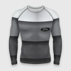 Мужской рашгард 3D с принтом Ford sport в городе Новоалтайск,  |  | auto | automobile | car | carbon | ford | machine | motor | motor car | sport car | автомашина | бренд | легковой автомобиль | марка | спортивный автомобиль | тачка | форд