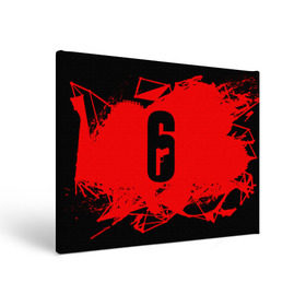 Холст прямоугольный с принтом RAINBOW SIX SIEGE OUTBREAK в городе Новоалтайск, 100% ПВХ |  | cybersport | esports | pro league | r6 | rainbow | rainbow six | siege | six | армия | боевик | военные | война | игры | киберспорт | логотип | оперативники | радуга | шутер