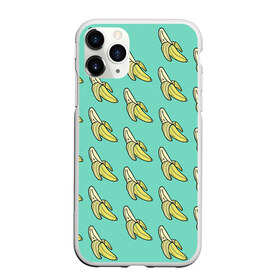 Чехол для iPhone 11 Pro матовый с принтом Бааны в городе Новоалтайск, Силикон |  | banana | food | vegan | vegetarian | банан | веган | вегетарианство | еда