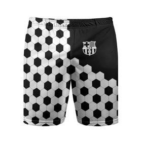 Мужские шорты 3D спортивные с принтом FC Barcelona в городе Новоалтайск,  |  | barcelona | fcb | football | messi | soccer | uefa | альба | барса | барселона | испания | каталонцы | клуб | лига | матч | месси | мяч | пике | ракитич | спорт | суарес | уефа | футбол