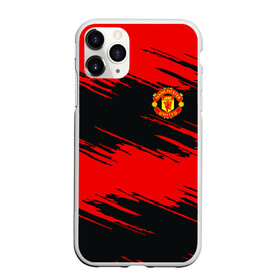 Чехол для iPhone 11 Pro Max матовый с принтом Manchester United в городе Новоалтайск, Силикон |  | football | futbol | manchester | mu | sport | манчестер | мю | спорт | футбол | юнайтед