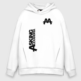 Мужское худи Oversize хлопок с принтом Asking Alexandria в городе Новоалтайск, френч-терри — 70% хлопок, 30% полиэстер. Мягкий теплый начес внутри —100% хлопок | боковые карманы, эластичные манжеты и нижняя кромка, капюшон на магнитной кнопке | aa | alexandria | asking | аа | александрия | аликсандрия | аскен | аскенг | аскин | аскинг | бен брюс | группа | дэнни уорсноп | метал | музыка | пост | рок | хэви | электроникор