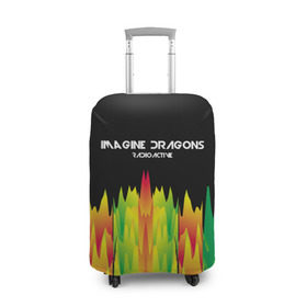 Чехол для чемодана 3D с принтом IMAGINE DRAGONS в городе Новоалтайск, 86% полиэфир, 14% спандекс | двустороннее нанесение принта, прорези для ручек и колес | imagine dragons | punk | rock | альтернативный хип хоп | группа | инди поп | музыка | музыкальное произведение | ноты | панк | регги | рок | синти поп