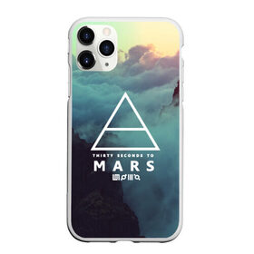 Чехол для iPhone 11 Pro Max матовый с принтом 30 Seconds to Mars в городе Новоалтайск, Силикон |  | Тематика изображения на принте: 30 seconds to mars | punk | rock | альтернативный хип хоп | группа | инди поп | музыка | музыкальное произведение | ноты | панк | регги | рок | синти поп