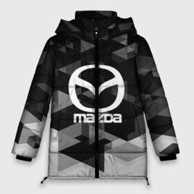 Женская зимняя куртка 3D с принтом Mazda sport geometry в городе Новоалтайск, верх — 100% полиэстер; подкладка — 100% полиэстер; утеплитель — 100% полиэстер | длина ниже бедра, силуэт Оверсайз. Есть воротник-стойка, отстегивающийся капюшон и ветрозащитная планка. 

Боковые карманы с листочкой на кнопках и внутренний карман на молнии | auto | automobile | car | carbon | machine | mazda | motor | motor car | sport car | автомашина | бренд | легковой автомобиль | мазда | марка | спортивный автомобиль | тачка