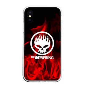 Чехол для iPhone XS Max матовый с принтом The Offspring в городе Новоалтайск, Силикон | Область печати: задняя сторона чехла, без боковых панелей | Тематика изображения на принте: punk | rock | the offspring | альтернативный хип хоп | группа | инди поп | музыка | музыкальное произведение | ноты | огонь | панк | регги | рок | синти поп