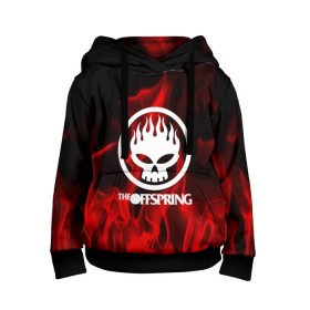 Детская толстовка 3D с принтом The Offspring в городе Новоалтайск, 100% полиэстер | двухслойный капюшон со шнурком для регулировки, мягкие манжеты на рукавах и по низу толстовки, спереди карман-кенгуру с мягким внутренним слоем | Тематика изображения на принте: punk | rock | the offspring | альтернативный хип хоп | группа | инди поп | музыка | музыкальное произведение | ноты | огонь | панк | регги | рок | синти поп