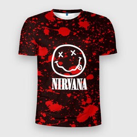 Мужская футболка 3D спортивная с принтом NIRVANA в городе Новоалтайск, 100% полиэстер с улучшенными характеристиками | приталенный силуэт, круглая горловина, широкие плечи, сужается к линии бедра | nirvana | punk | rock | альтернативный хип хоп | группа | инди поп | музыка | музыкальное произведение | ноты | панк | регги | рок | синти поп