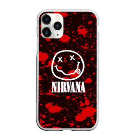 Чехол для iPhone 11 Pro Max матовый с принтом NIRVANA в городе Новоалтайск, Силикон |  | Тематика изображения на принте: nirvana | punk | rock | альтернативный хип хоп | группа | инди поп | музыка | музыкальное произведение | ноты | панк | регги | рок | синти поп