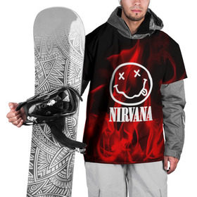 Накидка на куртку 3D с принтом NIRVANA в городе Новоалтайск, 100% полиэстер |  | nirvana | punk | rock | альтернативный хип хоп | группа | инди поп | музыка | музыкальное произведение | ноты | панк | регги | рок | синти поп