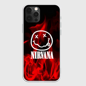 Чехол для iPhone 12 Pro Max с принтом NIRVANA в городе Новоалтайск, Силикон |  | Тематика изображения на принте: nirvana | punk | rock | альтернативный хип хоп | группа | инди поп | музыка | музыкальное произведение | ноты | панк | регги | рок | синти поп