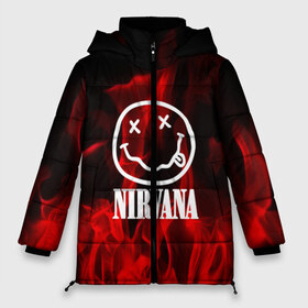 Женская зимняя куртка 3D с принтом NIRVANA в городе Новоалтайск, верх — 100% полиэстер; подкладка — 100% полиэстер; утеплитель — 100% полиэстер | длина ниже бедра, силуэт Оверсайз. Есть воротник-стойка, отстегивающийся капюшон и ветрозащитная планка. 

Боковые карманы с листочкой на кнопках и внутренний карман на молнии | nirvana | punk | rock | альтернативный хип хоп | группа | инди поп | музыка | музыкальное произведение | ноты | панк | регги | рок | синти поп