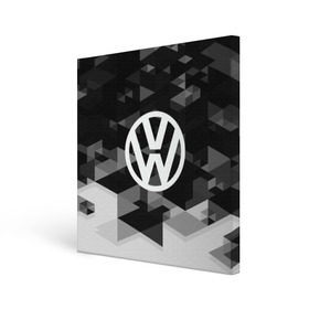 Холст квадратный с принтом Volkswagen sport geometry в городе Новоалтайск, 100% ПВХ |  | auto | automobile | car | carbon | machine | motor | motor car | sport car | volkswagen | автомашина | бренд | легковой автомобиль | марка | спортивный автомобиль | тачка