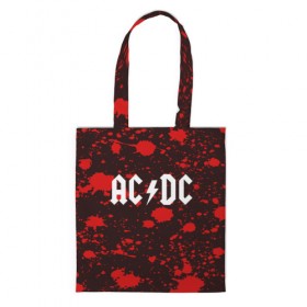 Сумка 3D повседневная с принтом AC DC в городе Новоалтайск, 100% полиэстер | Плотность: 200 г/м2; Размер: 34×35 см; Высота лямок: 30 см | ac dc | punk | rock | альтернативный хип хоп | группа | инди поп | музыка | музыкальное произведение | ноты | панк | регги | рок | синти поп